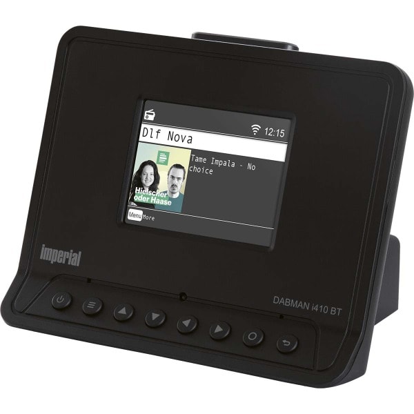 IMPERIAL - DABMAN i410 BT Kompaktes Hybridradio DAB+ / FM / Internet / Bluetooth Schwarz