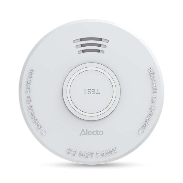 ALECTO - Alecto Stand-Alone-Rauchmelder mit 1-Jahres-Batterie Weiß