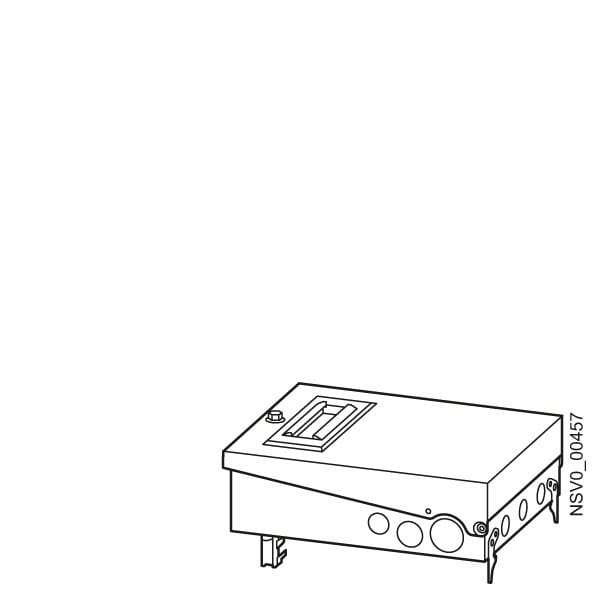 SIEMENS - BD2-AK2X/S33 ABGANGSKASTEN 63A / 1 X 3 POLIG S33