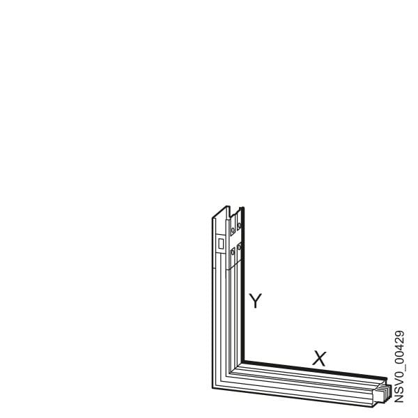 SIEMENS - BD2C-400-LV-X*/Y* KNIE VORNE X/Y 0,36M-1,25M160 A-400A