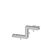 SIEMENS - BD2C-400-ZH-Z* Z-KASTEN HINTEN X/Y 0,36M, Z 0, 14M-1,25M 160-400A