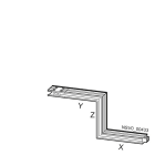 SIEMENS - BD2C-1250-ZV-Z* Z-KASTEN VORNE X/Y 0,36M, Z 0,2 6M-1,25M 1250A