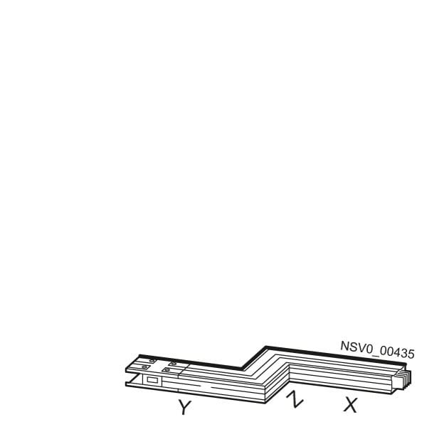 SIEMENS - BD2A-400-ZL-X*/Y*/Z* Z-KASTEN LINKS X/Y 0,36M-0,60M, Z 0,14M-1,25M 160-400A