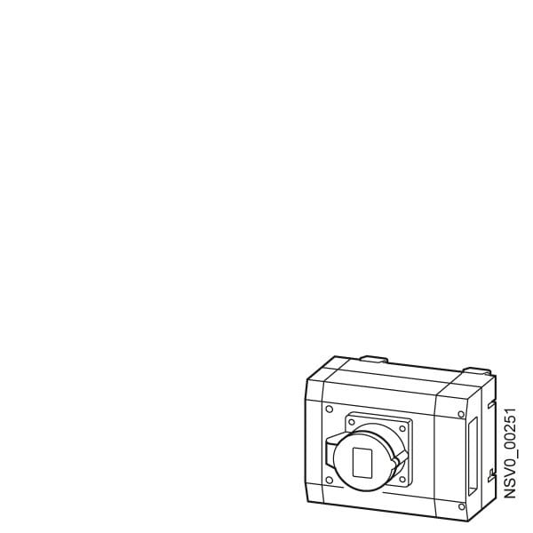 SIEMENS - BD01-AK1X/CEE163A161 Abgangskasten