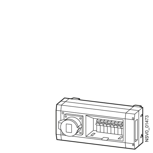 SIEMENS - BD01-AK2M2/CEE165FIA163 Abgangskasten