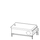 SIEMENS - BD2-AK02X/F2258-3N ABGANGSKASTEN 63A / 1 X 4 POLIG GERADE ID2000 UNTERTEIL SP58