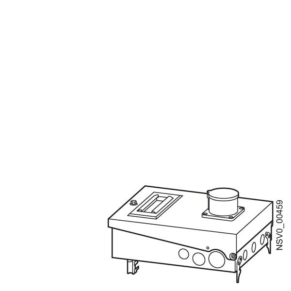 SIEMENS - BD2-AK2X/CEE635S33 ABGANGSKASTEN 63A / 1 X 3 POLIG S33 + 1 X 5 POLIG CEE