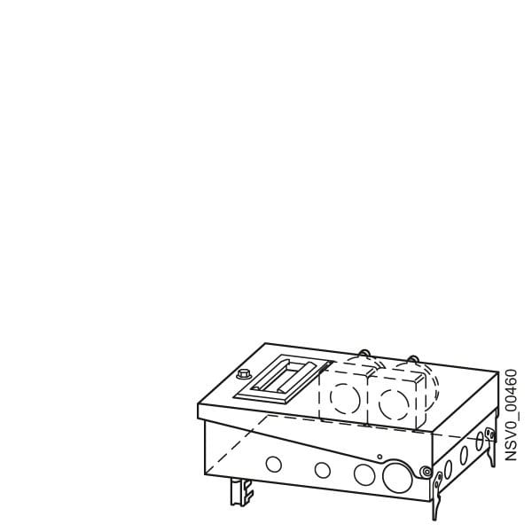 SIEMENS - BD2-AK2X/2CEE165S27/FORMP ABGANGSKASTEN 16A / 2X3-POL S27 + 2 X 5 POLIG CEE