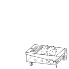 SIEMENS - BD2-AK2X/2CEE165S27/FORMP ABGANGSKASTEN 16A / 2X3-POL S27 + 2 X 5 POLIG CEE