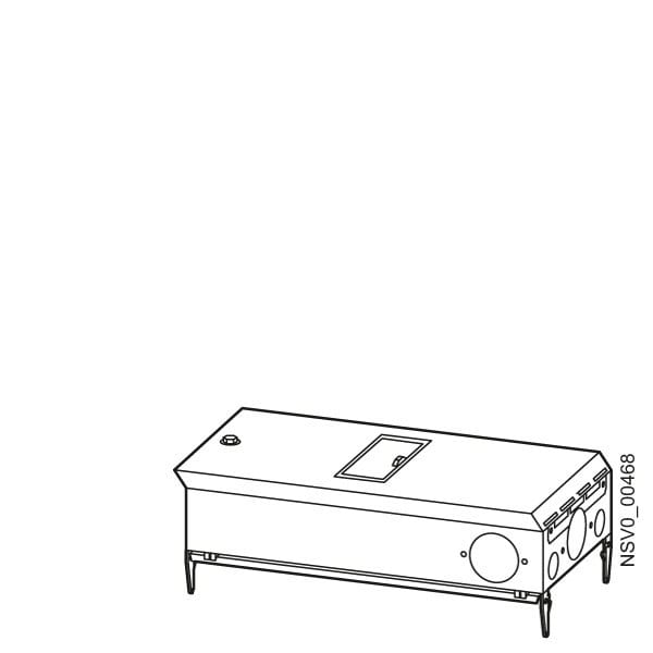 SIEMENS - BD2-AK03M2/A1253N ABGANGSKASTEN 125A / 1X 3 POLIG +N MCB 125A C-CHARAKTERISTIK