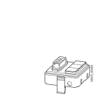 SIEMENS - BD2-AK1/3SD163A161 ABGANGSKASTEN 16A / 3 X 1 POLIG MCB(B)+3XSD