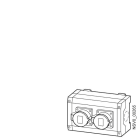 SIEMENS - BD01-GK2X/CEE163CEE165 GERAETEKASTEN