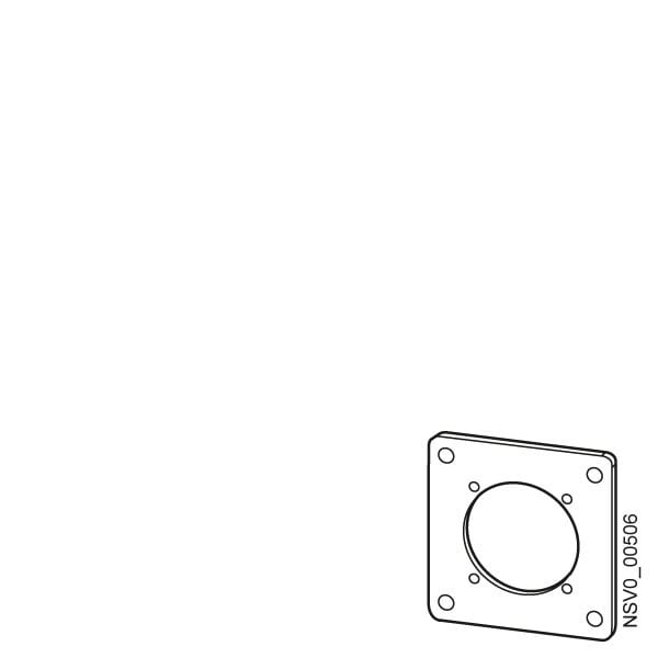 SIEMENS - BD2-APM ADAPTERPLATTE AUSSCHNITT 44MM