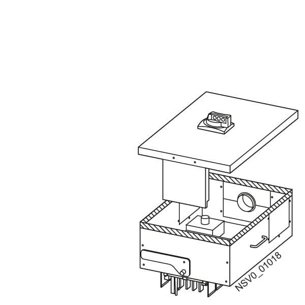 SIEMENS - BD2-AK04-IP55 SCHUTZARTERHOEHUNG IP55 ABGANGSKASTEN