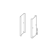 SIEMENS - BD2-400-VF FLANSCHE FUER IP54 VERTIKALEINB AU FUER ALLE VERBINDUNGSSTELLEN 16...