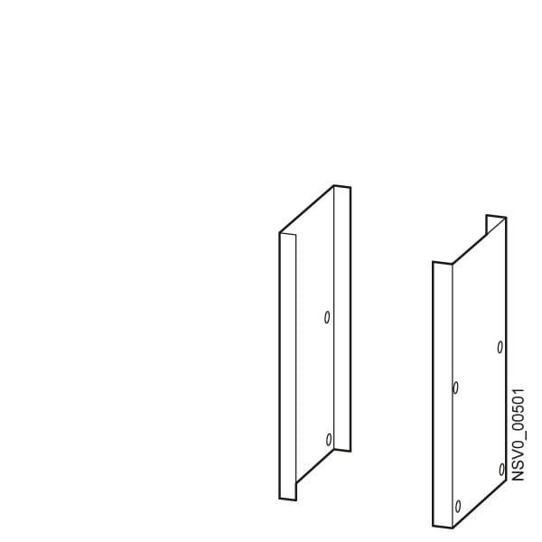 SIEMENS - BD2-1250-VF FLANSCHE FUER IP54 VERTIKALEINB AU FUER ALLE VERBINDUNGSSTELLEN 5...