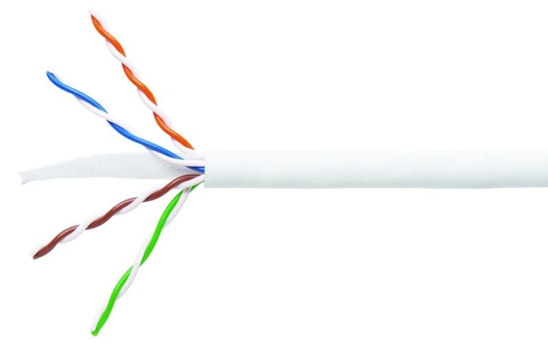 COMMSCOPE - SYSTIMAX Cat. 6 U/UTP 4x2xAWG23 Installationskabel, Dca, 1000ft (305m), ws