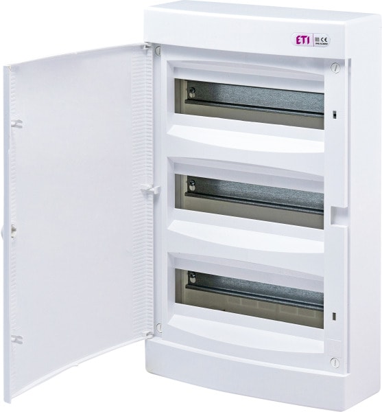 ETI - AP Kleinverteiler, 3-reihig, 36TE