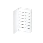 ETI - UP Feldverteiler IP30 6-reihig je 2x12TE, Metall, weiß