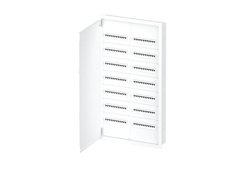 ETI - UP Feldverteiler IP30 7-reihig je 2x12TE, Metall, weiß