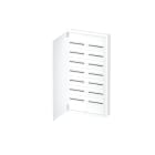 ETI - UP Feldverteiler IP30 7-reihig je 2x12TE, Metall, weiß