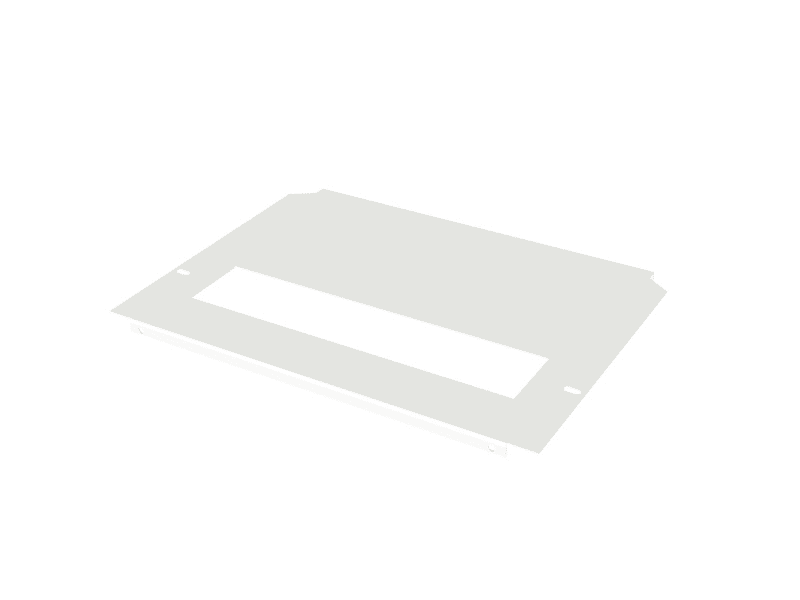 ETI - Obere-/Untere Frontplatte 1x12 DIN modular für MBx24-x