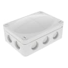 WISKA - Abzweigkasten 116x85x51mm, Kunststoff, RAL 9035