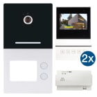 HHG - Video Aufputz 2-Familienhaus Set Basic 2-Draht