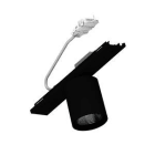 REGIOLUX - Strahler MIRO-SILVER SRGV/0375 1xcamu/95-40° LED 4100-1900 940 ETM, sw RAL 9005