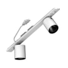 REGIOLUX - Strahler MIRO-SILVER SRGV/0750 2xcamu/95-40° LED 8400 930 DALI2, vw RAL 9016