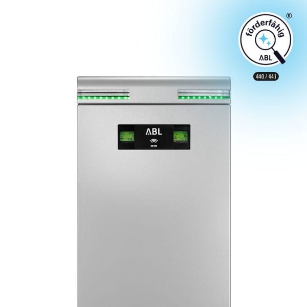 ABL E-MOBILITY - Ladesäule eMC3, 2x22kW, 400V/63A, 3-phasig, 2xTyp 2 Steckdose, Controller+