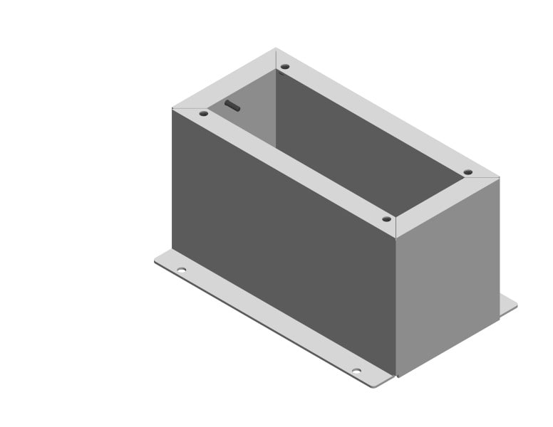 ABL E-MOBILITY - Sockel für Ladesäulen eMC2, Einbausockel 160 mm
