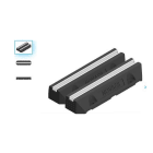 SCHIESSL - Dämpfungssockel Novaer Set kompl. LxBxH:400x180x95mm +Schraubensatz