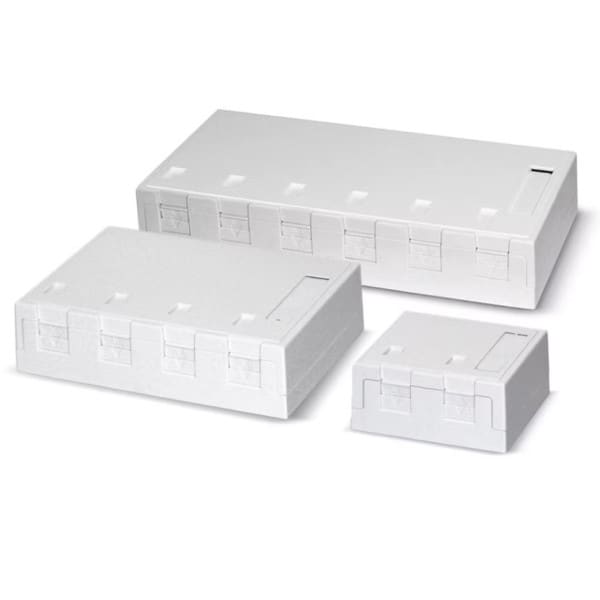 DÄTWYLER - AP Anschlussdose 6x Keystone 30x173x85mm