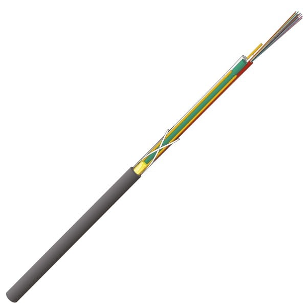 DÄTWYLER - LWL FTTH Mikrokabel A-DQ(ZN)2Y 3x24E9/125 OS2 G652.D BLO200 DM=4,1MM