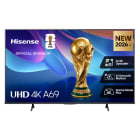 HISENSE - LEDTV 126cm UHD 60Hz T2CS SmartTV BT 200x400 E