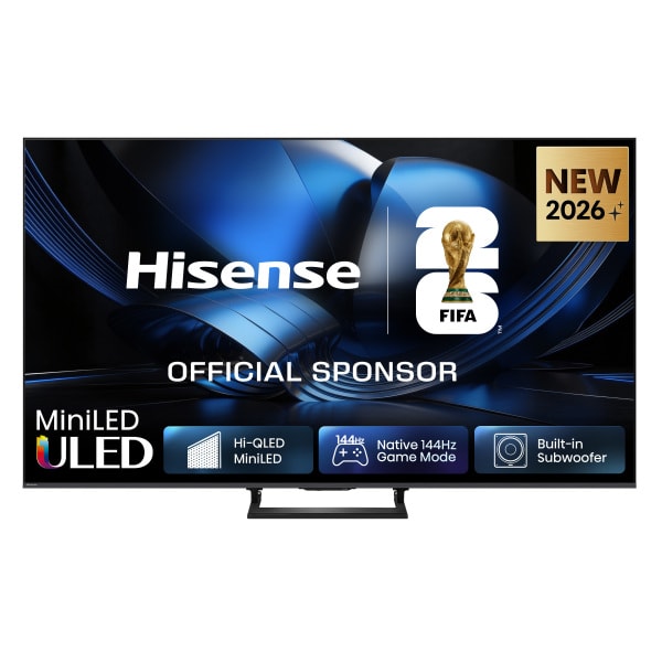 HISENSE - ULED MiniLED 215cm UHD 144Hz T2CS SmartTV BT 600x400 D