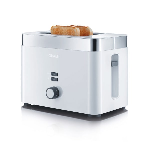 GRAEF - 2-Scheiben Toaster TO61, weiß