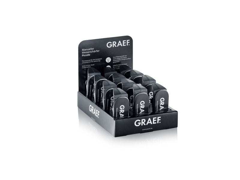 GRAEF - Messerschärfer Display Piccolo Inhalt: 12 St