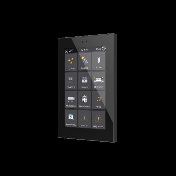 ZENNIO - Z50. Kapazitives Farb 5''-Touchpanel-Schwarz