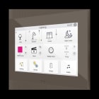 ZENNIO - Z70 v2. Kapazitives Farb 7''-Touchpanel-Mokka