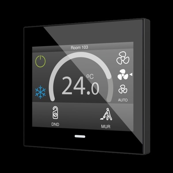 ZENNIO - Z35 v3. Kapazitives Touchpanel-Schwarz