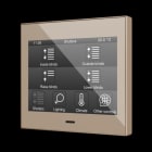 ZENNIO - Z35 v3. Kapazitives Touchpanel-Champagne