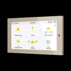 ZENNIO - CX50. KNX kapazitives Touchpanel mit 5''-Champagne