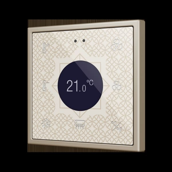 ZENNIO - Flat RGB 70 Display. Kapazitiver Taster mit Display-360° Personalisierung