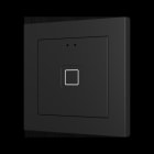 ZENNIO - Tecla RGB 55 X1. Kapazitiver Taster 55x55-1 Taste-Schwarz