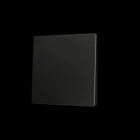 ZENNIO - ZS55. Tasterabdeckung für Soft KNX Einfachtaster 55x55mm. Schwarz