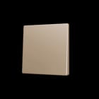 ZENNIO - ZS55. Tasterabdeckung f. Soft KNX Einfachtaster 55x55mm. Champagne