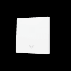 ZENNIO - ZS55. Tasterabdeckung f. Soft KNX Einfachtaster 55x55mm. Licht -Weiß matt