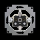 ZENNIO - ZS55/ZS70. Schuko-Steckdoseneinsatz 16A /250 V ~-Schraubklemmen
